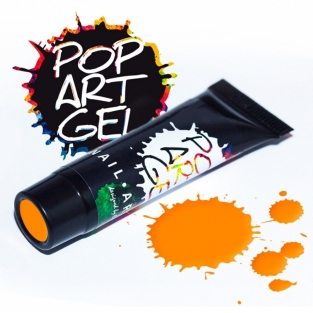 NAIL ARTISTS Pop Art Gel 2 Neon Orange